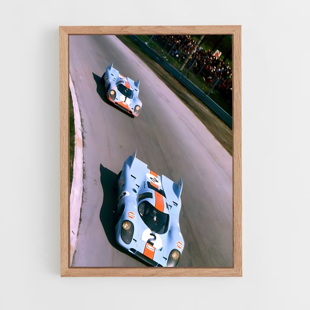 Poster magnifique golfe – affiche Porsche (vue 4)